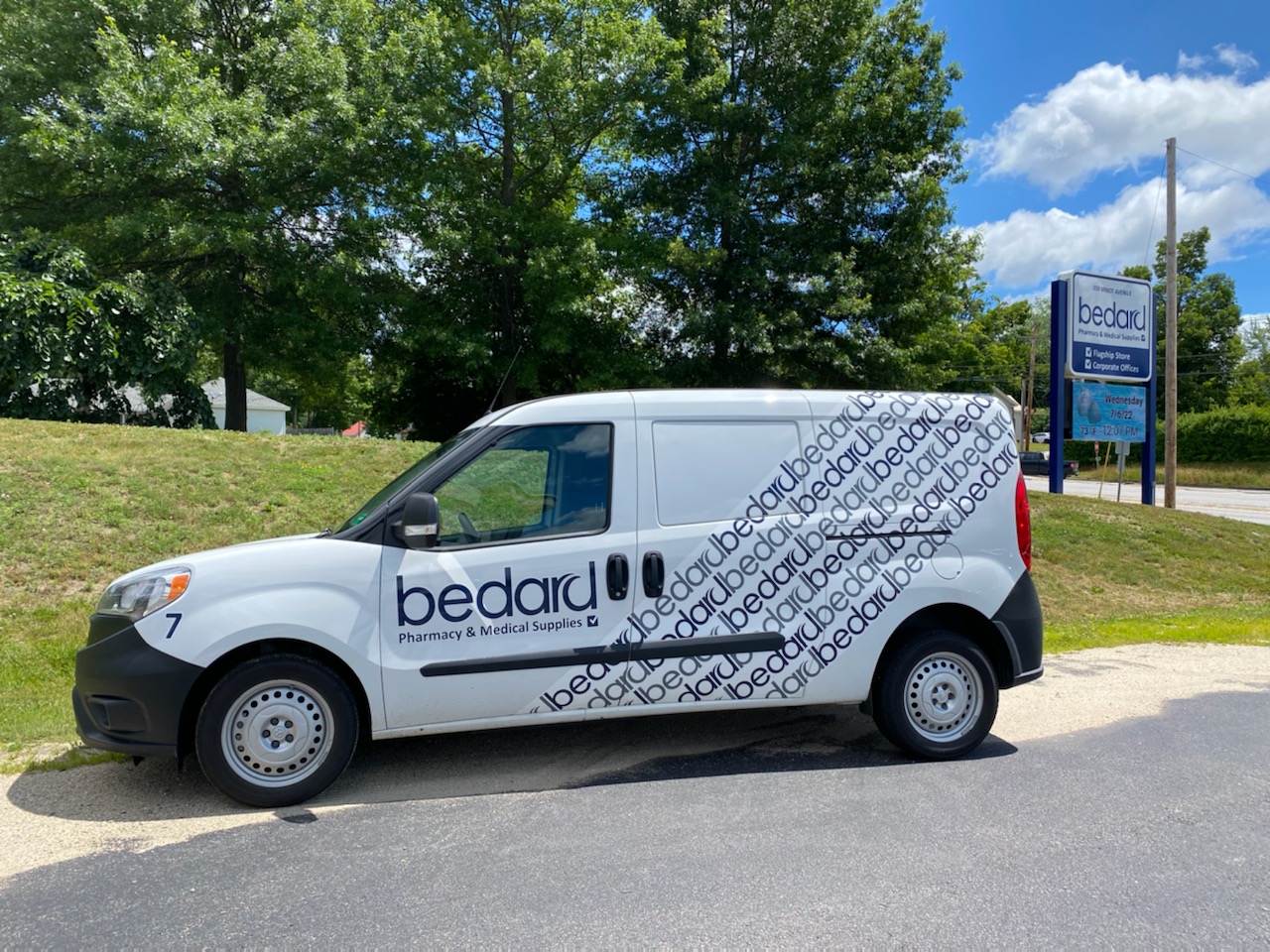 Image of Bedard Neighborhood delivery van