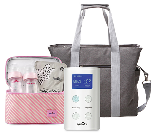 Image of Spectra breast pump system and parts